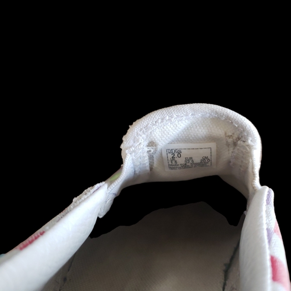 Kids Vans Multi Color Checker Sneakers Size US 2.0 UK1.5 - Picture 7 of 7